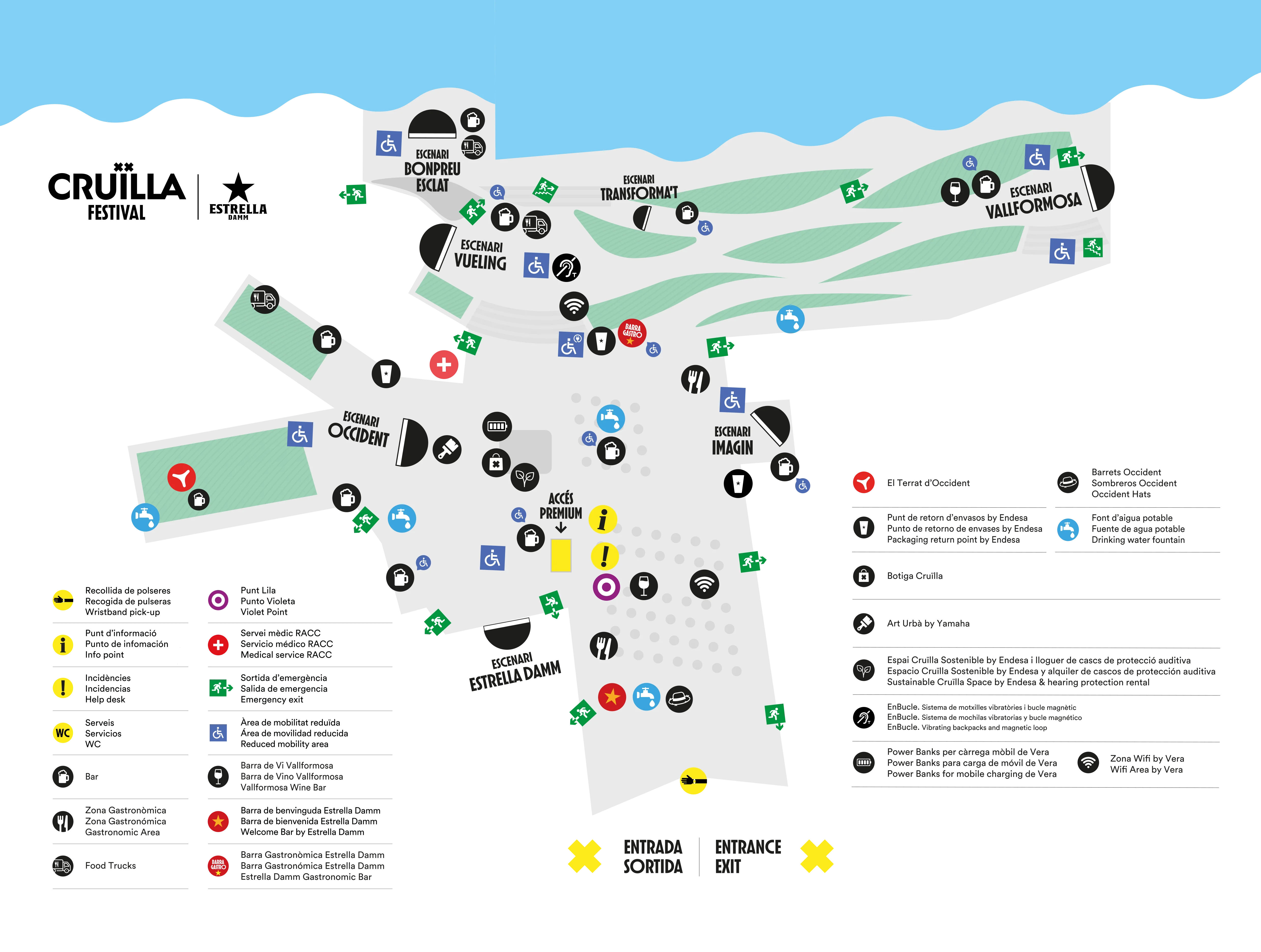 Mapa de Cruïlla